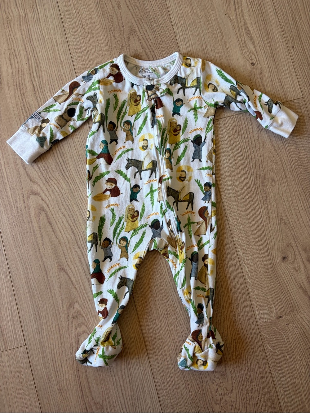 Holy Pals 6 months Footed Pajamas